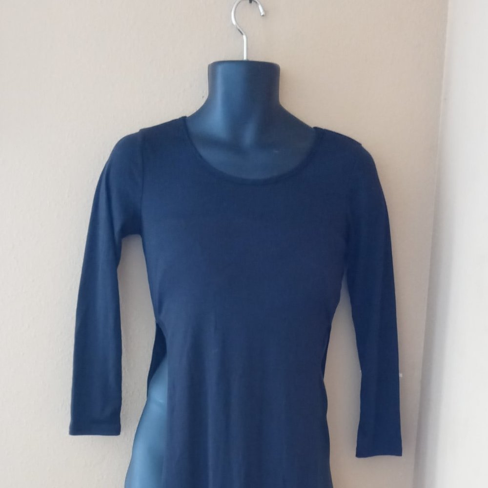 DGNY Slit Cutout Dress (black)